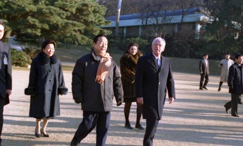 한ㆍ이스라엘 정상 조찬 회동(김영삼 대통령, 이츠하크 라빈 수상) 이미지