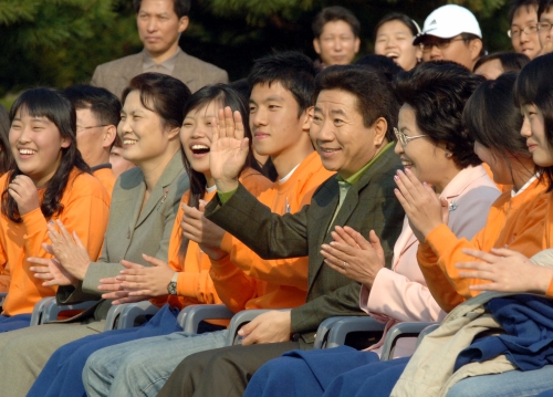 노무현 대통령 도전골든벨 300회특집 프로 녹화 이미지