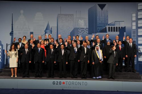 이명박 대통령 G20 정상회의  공식 기념촬영 이미지